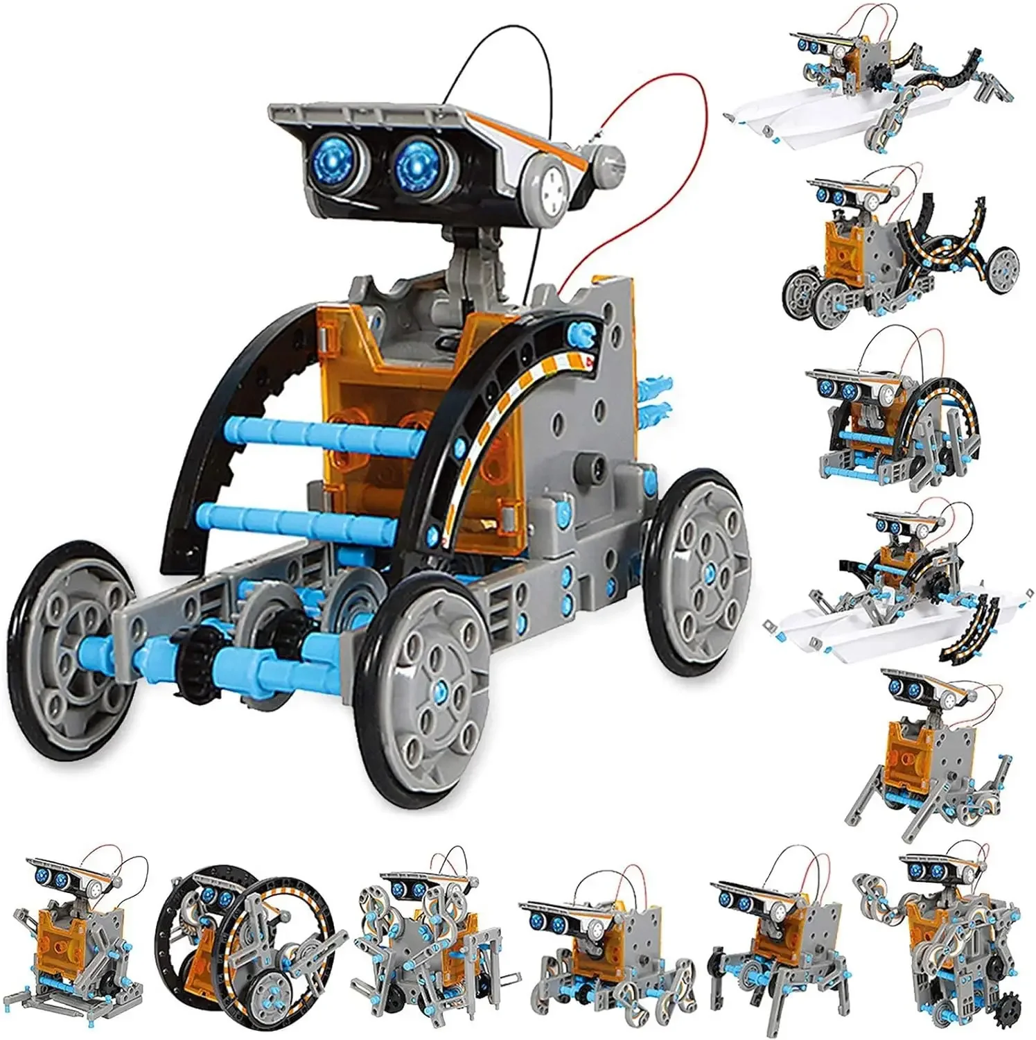 13-in-1 Education Solar Robot  - Science Project Robot ulasan dan harga