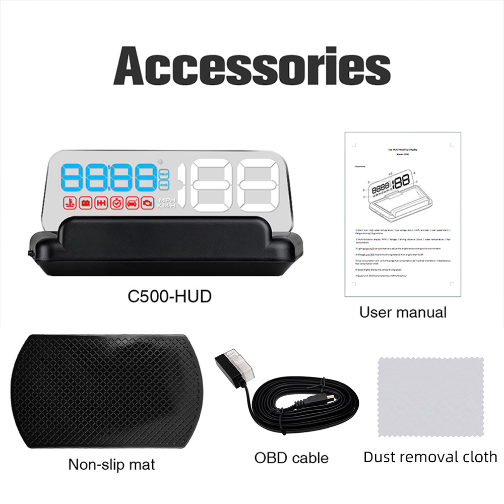 C500/T900,OBD/GPS HUD Auto Hea - Anemometer Wind Speed ulasan dan harga