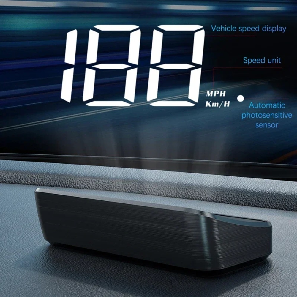 Car Speedometer HUD GPS Head U - Anemometer Wind Speed ulasan dan harga