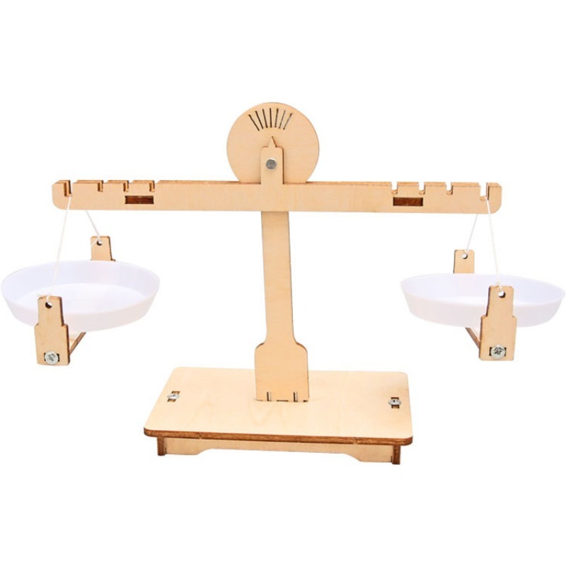 Wooden DIY Balance Scales Asse - Science Project Physics ulasan dan harga