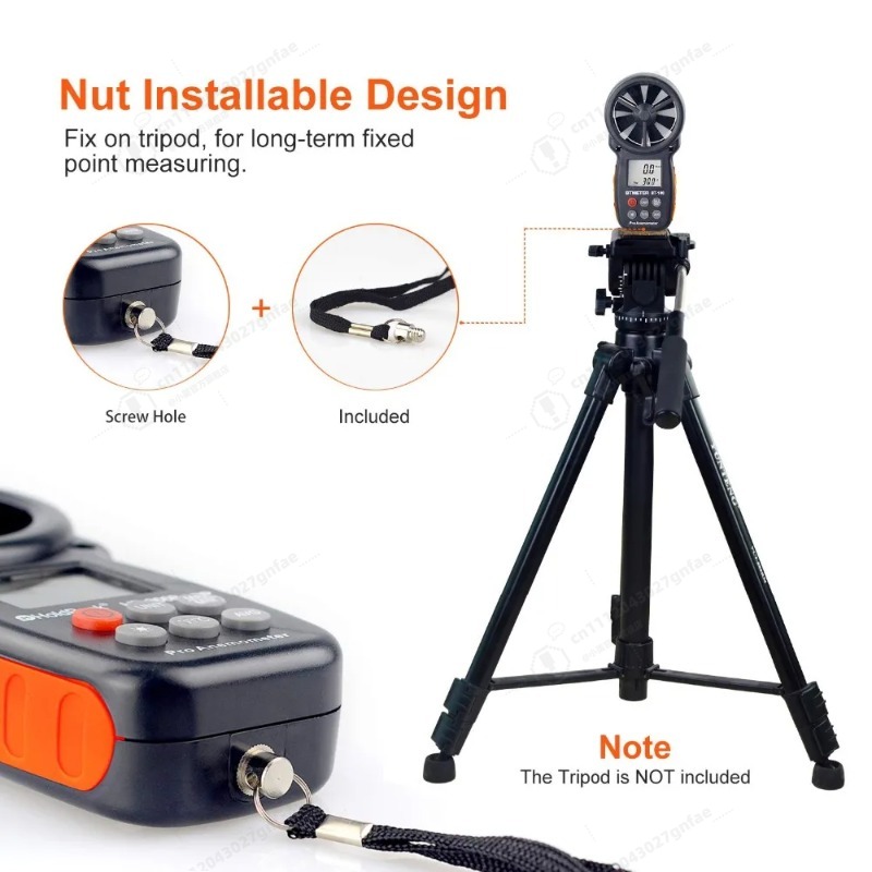 BT-100 Digital Anemometer Hand - Anemometer Wind Speed ulasan dan harga