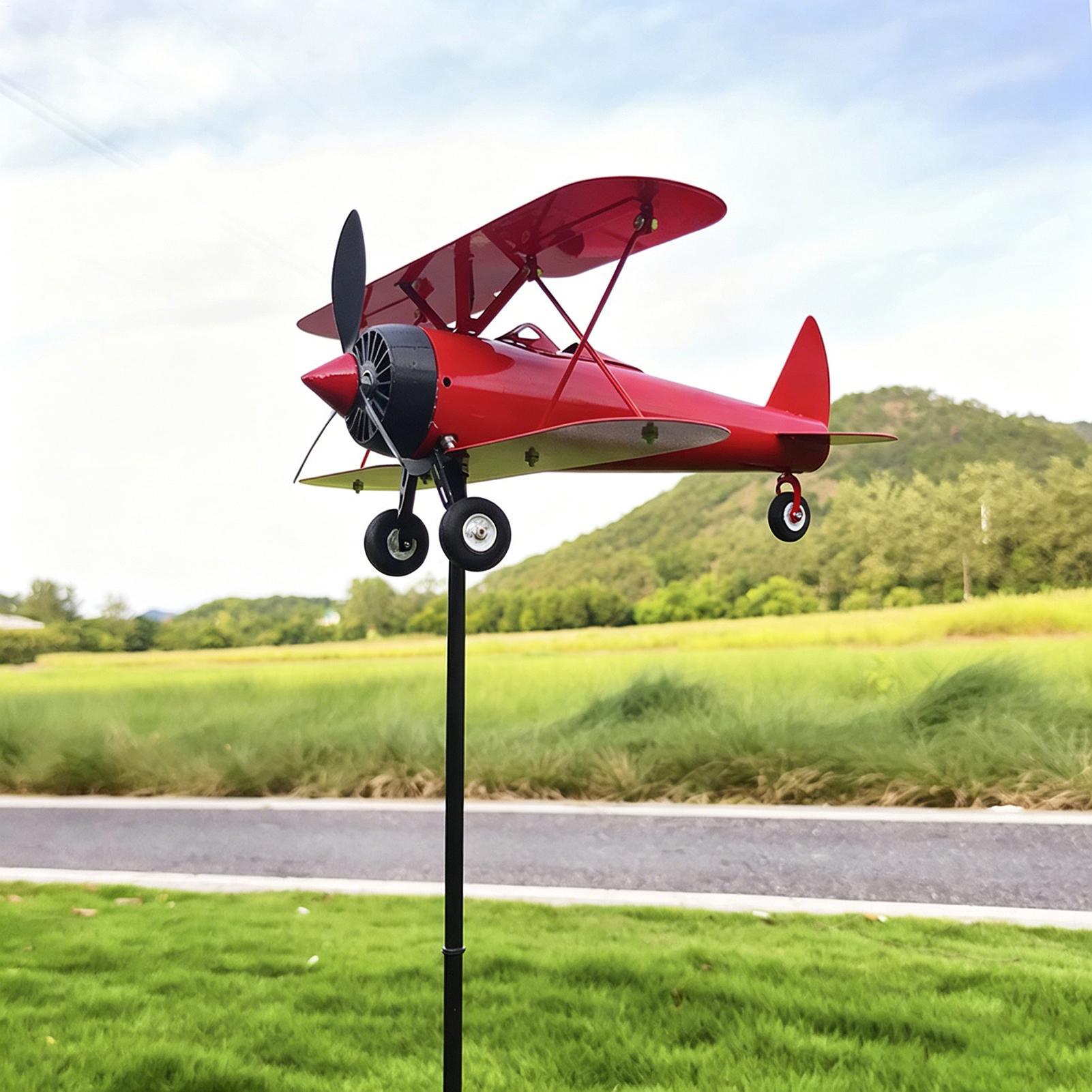 Airplane Weathervane Metal Win - Anemometer Wind Speed ulasan dan harga