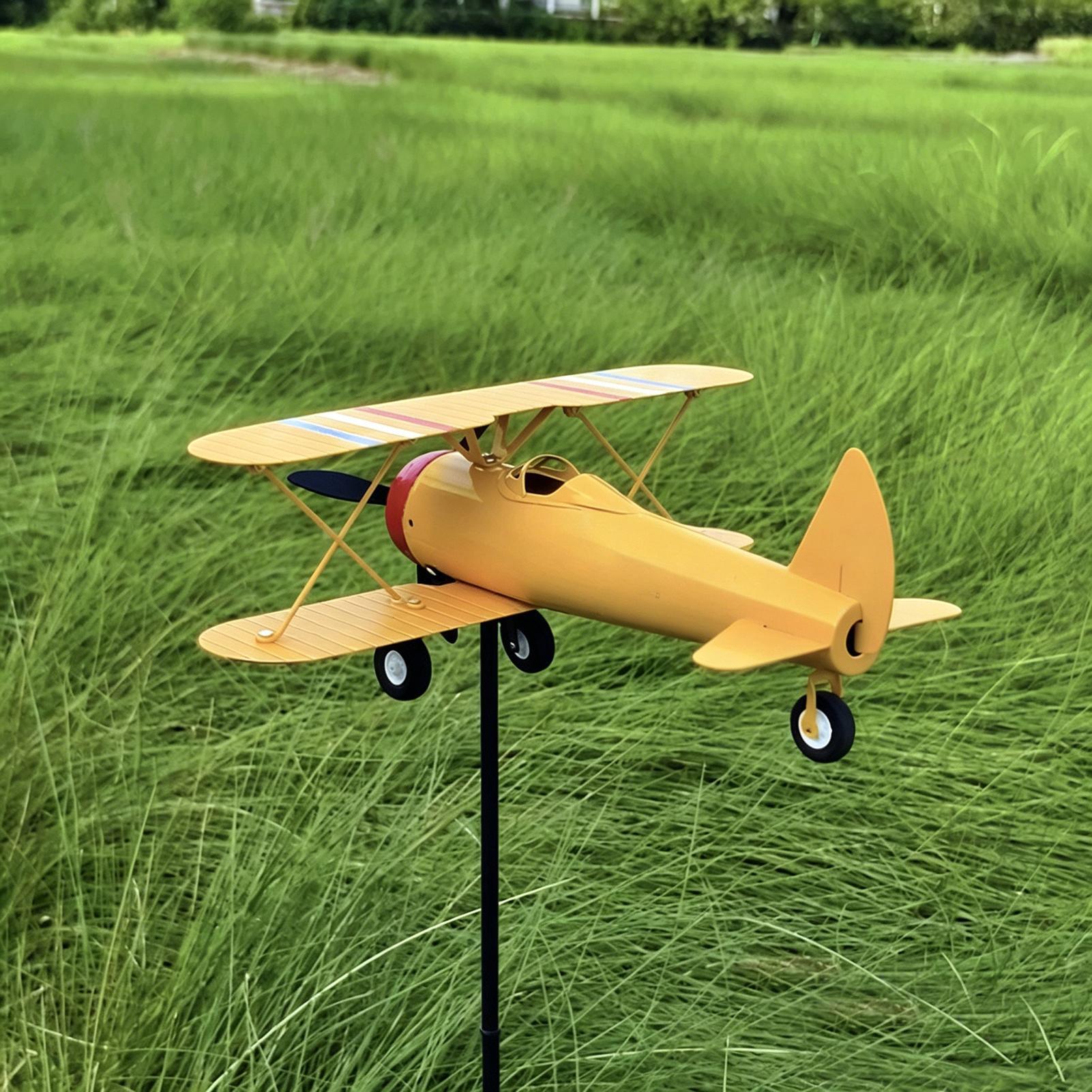 Airplane Weathervane Metal Win - Anemometer Wind Speed ulasan dan harga