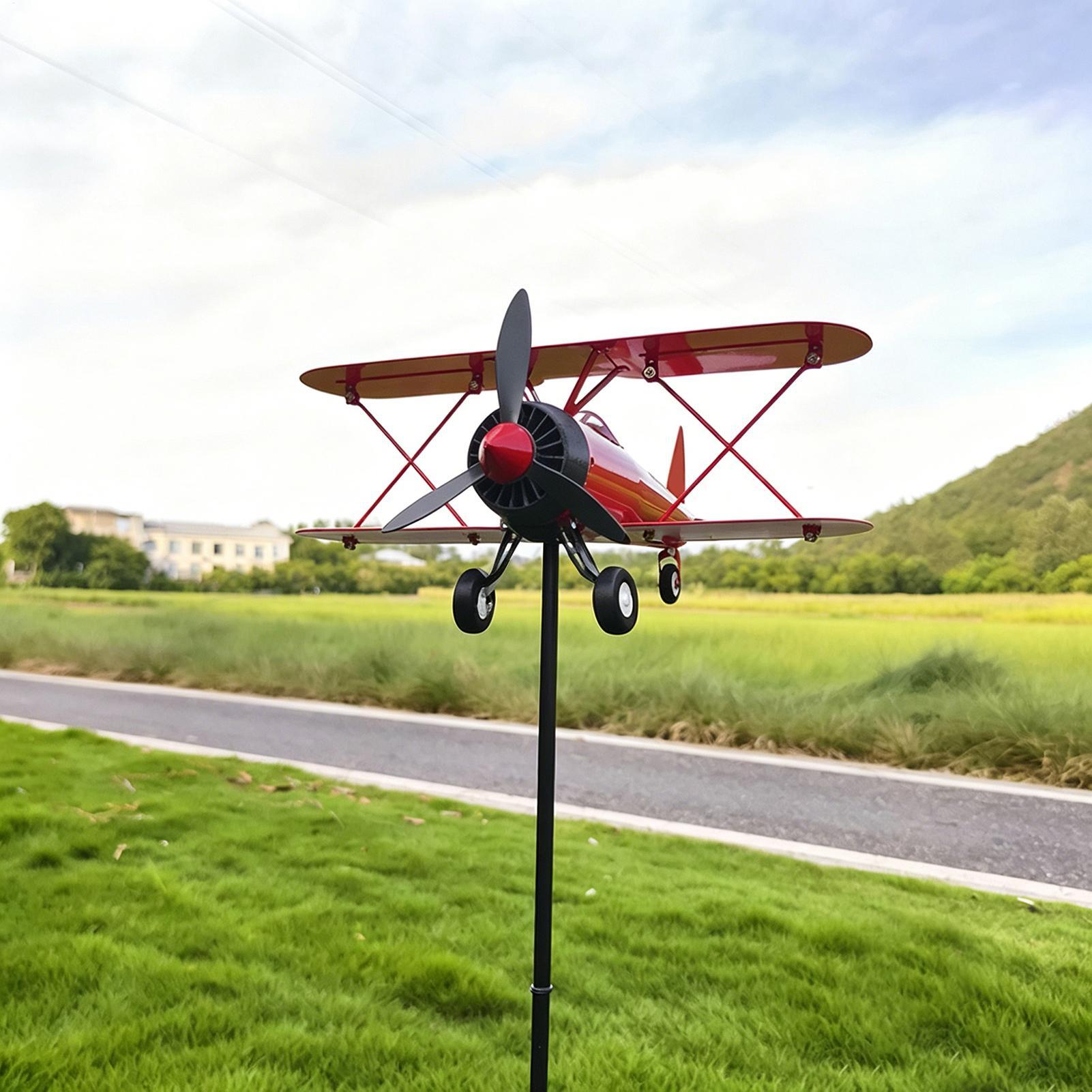 Airplane Weathervane Metal Win - Anemometer Wind Speed ulasan dan harga