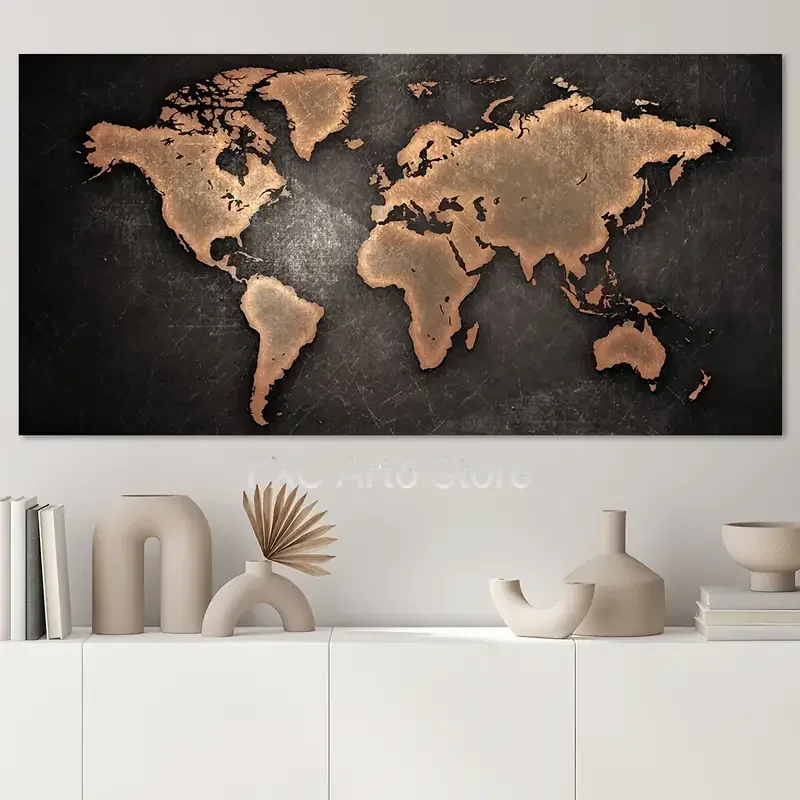 1PC frameless  Canvas Poster,  - Star Map Poster ulasan dan harga