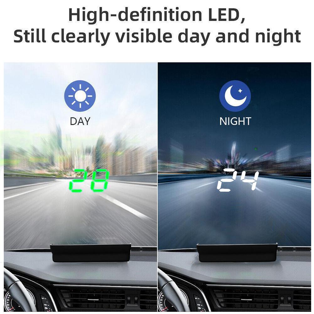 Car Mounted Head Up Display GP - Anemometer Wind Speed ulasan dan harga