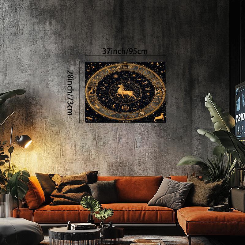 Elegant Zodiac Constellation T - Star Map Poster ulasan dan harga