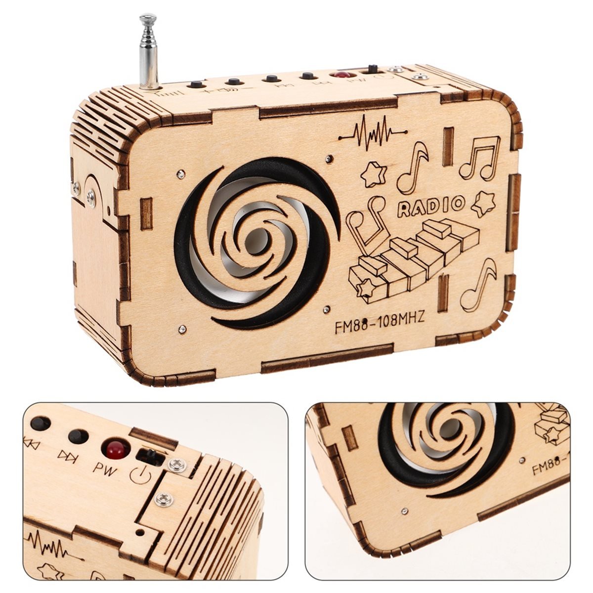 DT57 LATEST MODEL 88-108MHZ DI - Science Project Physics ulasan dan harga