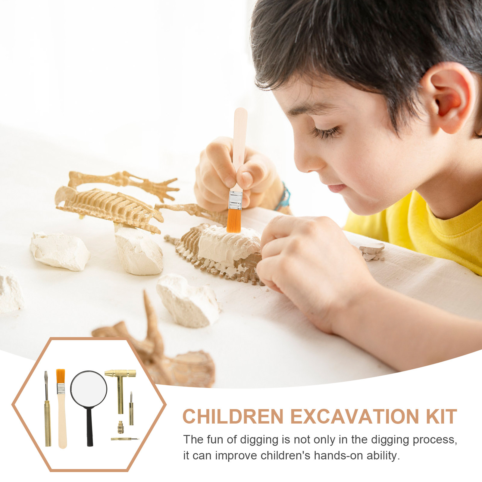 1Set Kid Excavation Tool Set S - Science Toys ulasan dan harga